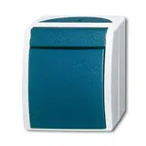 BUSCH-JAEGER 2621W-53 Wipptaster Ocean Schließer | grau/blaugrün