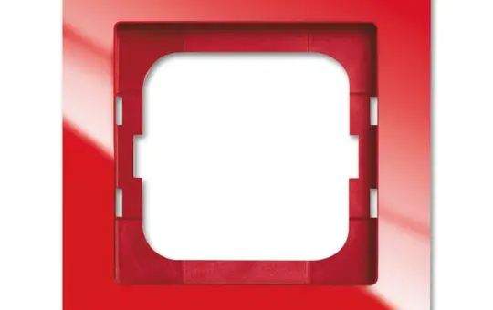 BUSCH-JAEGER 1721-287 Abdeckrahmen Axcent 1-fach | rot