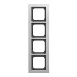 BUSCH-JAEGER 1724-276 Abdeckrahmen Axcent 4-fach | titan
