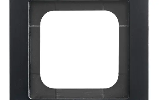 BUSCH-JAEGER 1721-275 Abdeckrahmen Axcent 1-fach | schwarz matt
