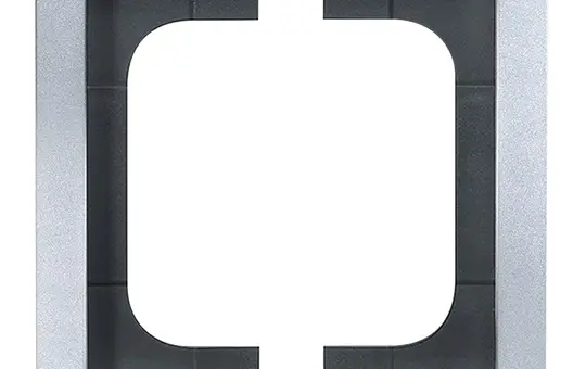 BUSCH-JAEGER 1721-183K Abdeckrahmen Future Linear 1-fach | alusilber