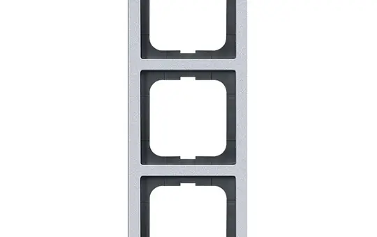 BUSCH-JAEGER 1723-183K Abdeckrahmen Future Linear 3-fach | alusilber