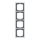 BUSCH-JAEGER 1724-183K Abdeckrahmen Future Linear 4-fach | alusilber