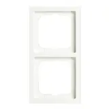 BUSCH-JAEGER 1722-884K Abdeckrahmen Future Linear 2-fach | studioweiß matt