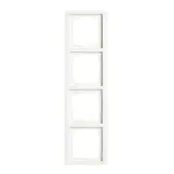 BUSCH-JAEGER 1724-884K Abdeckrahmen Future Linear 4-fach | studioweiß matt