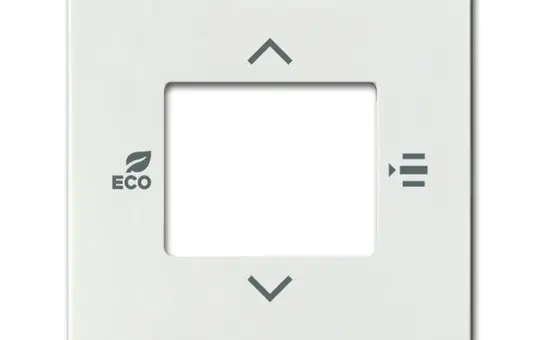 BUSCH-JAEGER 6109/03-82 RTR-Abdeckung Future gr. Display | elfenbeinweiß