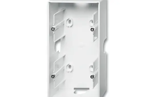 BUSCH-JAEGER 1702-84 Aufputzgehäuse Future Linear 2-fach | studioweiß