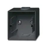 BUSCH-JAEGER 1701-885 Aufputzgehäuse Future Linear 1-fach | schwarz matt