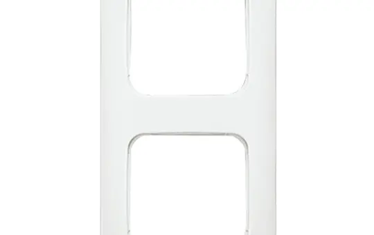 BUSCH-JAEGER 2512-214K-102 Abdeckrahmen Reflex SI Linear 2-fach | alpinweiß