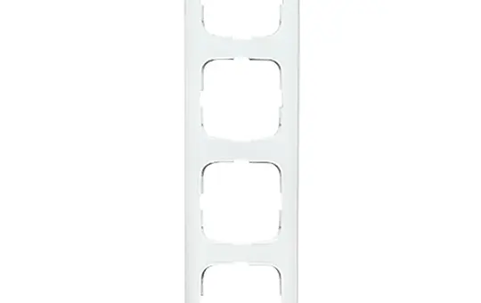 BUSCH-JAEGER 2514-214K-102 Abdeckrahmen Reflex SI Linear 4-fach | alpinweiß