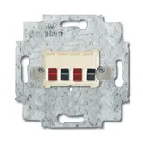 BUSCH-JAEGER 0248/02-101 Lautsprecher-Anschlussdose 4-fach | weiß