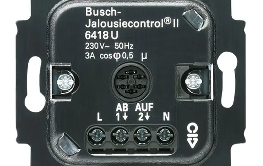 BUSCH-JAEGER 6418U Jalousieeinsatz Basis, 2-Draht