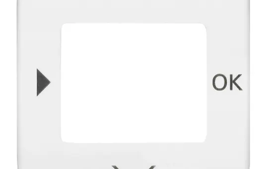 BUSCH-JAEGER 6435-214 Timer-Zentralscheibe Reflex SI alpinweiß