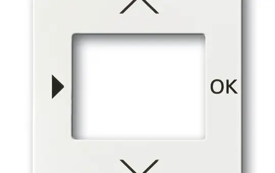 BUSCH-JAEGER 6435-84 Timerabdeckung Future studioweiß