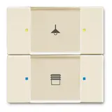 BUSCH-JAEGER 6126/02-82 KNX-Tastsensor-Bedienelement 2-fach | elfenbeinweiß