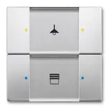 BUSCH-JAEGER 6126/02-866 KNX-Tastsensor-Bedienelement 2-fach | edelstahl
