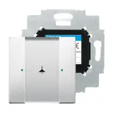 BUSCH-JAEGER 6125/01-866 KNX-Tastsensor 1-fach | edelstahl