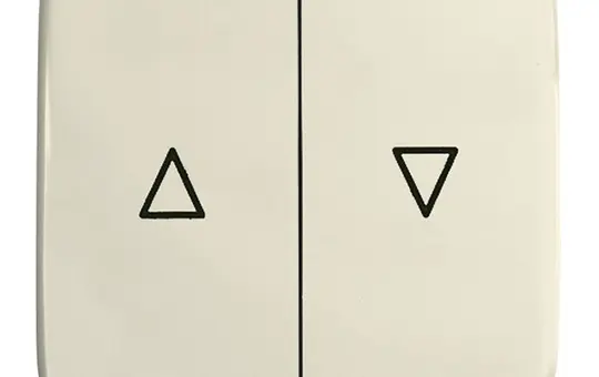 BUSCH-JAEGER 2504-212 Jalousiewippe Duro 2000 2-fach | weiß