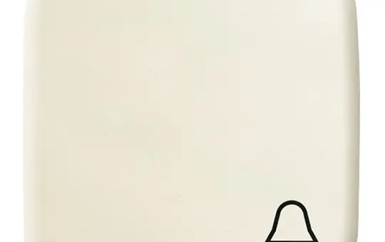 BUSCH-JAEGER 2520KI-212 beschr. Wippe Duro 2000 1-fach, Glocke | weiß