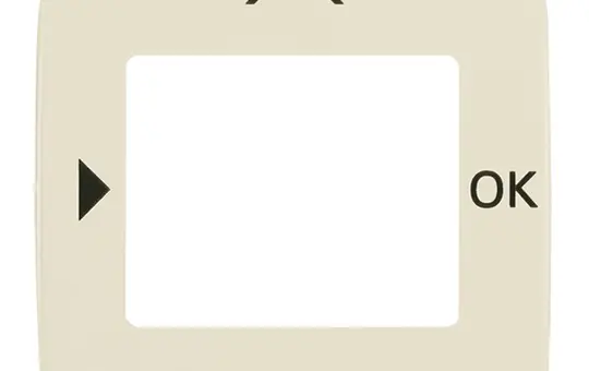 BUSCH-JAEGER 6435-212 Timer-Zentralscheibe Duro 2000 weiß