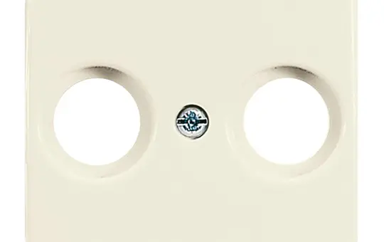 BUSCH-JAEGER 2531-212 Antennenabdeckung Duro 2000 2-fach | weiß