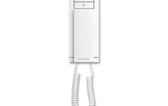 BUSCH-JAEGER 83205AP-624 Innenstation Audio Welcome Standard | studioweiß matt