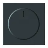 BUSCH-JAEGER 6540-81-102 Drehdimmerabdeckung Future beleuchtet | anthrazit