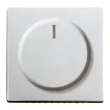 BUSCH-JAEGER 6540-83-102 Drehdimmerabdeckung Future beleuchtet | alusilber