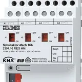 JUNG 2304.16REGHM KNX-Schaltaktor 4-fach