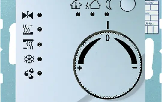 JUNG A2178TSAL KNX-Stetigregler A mit Tasterschnittstelle | aluminium