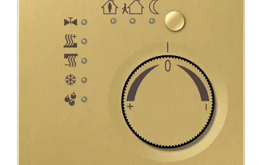 JUNG ME2178TSC KNX-Stetigregler LS mit Tasterschnittstelle | messing classic