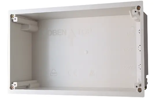 JUNG EBG24 Einbaugehäuse für MBT Unterputz | keine