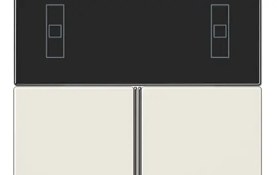 JUNG LS4093TSA Tastensatz F40 Serie LS für Kompakt-Raumcontroller | weiß