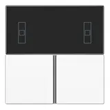 JUNG LS4093TSAWW Tastensatz F40 Serie LS für Kompakt-Raumcontroller | alpinweiß