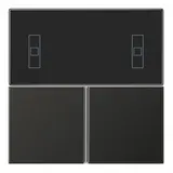 JUNG AL4093TSAAN Tastensatz F40 Serie LS für Kompakt-Raumcontroller | anthrazit