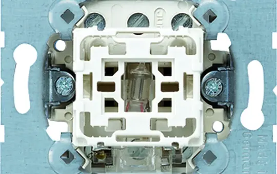 JUNG 503KOU Wipp-Kontrollschalter Ausschalter, 3-polig, 16 A