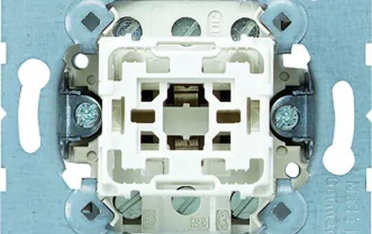 JUNG 531-41U Wipptaster 2 x 2 Schließer, Mittelstellung