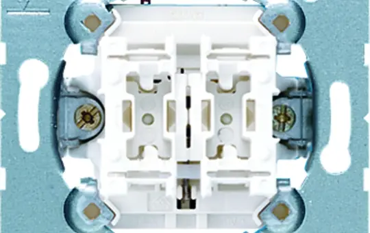 JUNG 509VU Jalousie-Wippschalter 2-fach