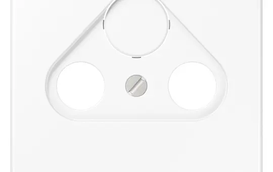 JUNG CD561SATWW Antennenabdeckung Serie CD 2/3-fach | alpinweiß