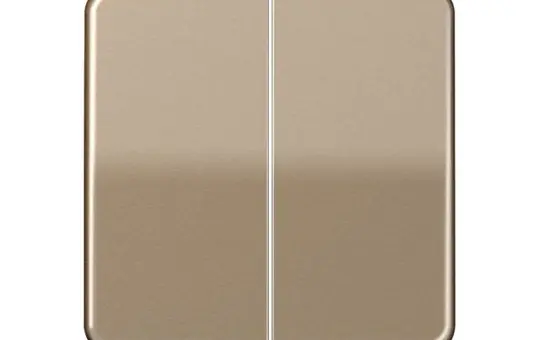 JUNG CD595GB Wippe Serie CD 2-fach | gold-bronze