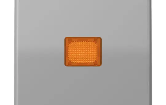 JUNG CD590KOBFGR Kontrollwippe Serie CD 1-fach, Thermoplast | grau