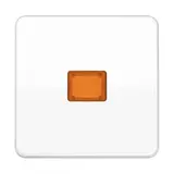 JUNG CD590KOWW Kontrollwippe Serie CD 1-fach | alpinweiß