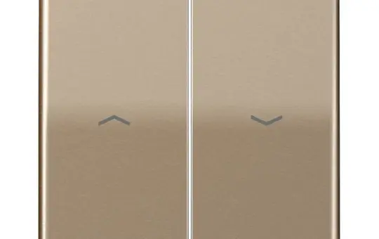 JUNG CD595PGB Jalousiewippe Serie CD 2-fach | gold-bronze