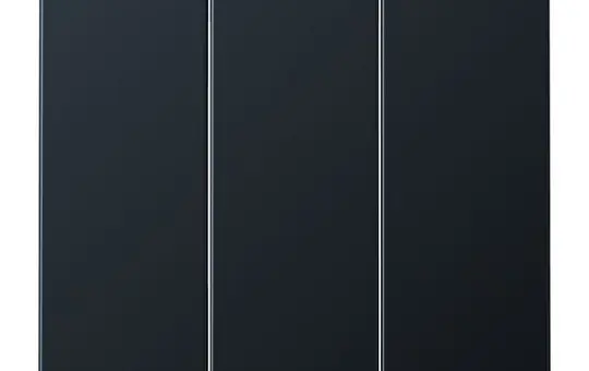 JUNG AL993D Wippe Serie LS 3-fach | dark