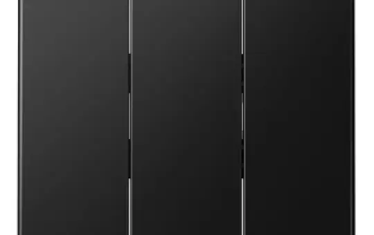 JUNG LS993BFSWM Wippe Serie LS 3-fach | graphitschwarz matt