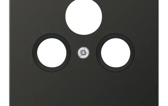 JUNG AL2990SATAN Antennenabdeckung Serie LS 3-fach | anthrazit