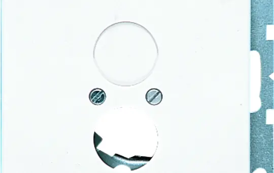 JUNG LS962WW Lautsprecherbuchsen-Abdeckung Serie LS 2-fach | alpinweiß