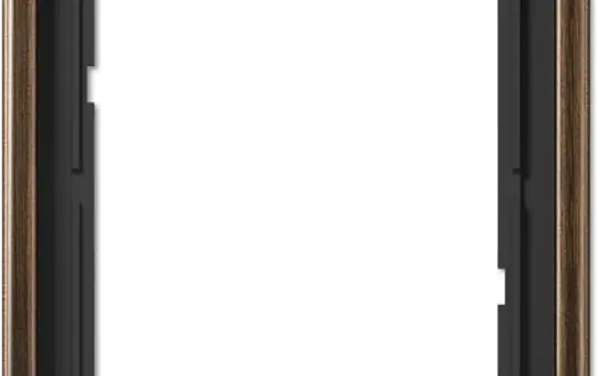 JUNG ME2981AT Abdeckrahmen LS 990 1-fach | messing antik