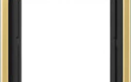 JUNG ME2983C Abdeckrahmen LS 990 3-fach | messing classic