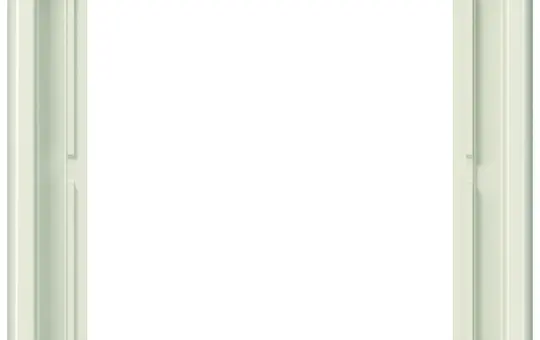 JUNG LS981W Abdeckrahmen LS 990 1-fach | weiß